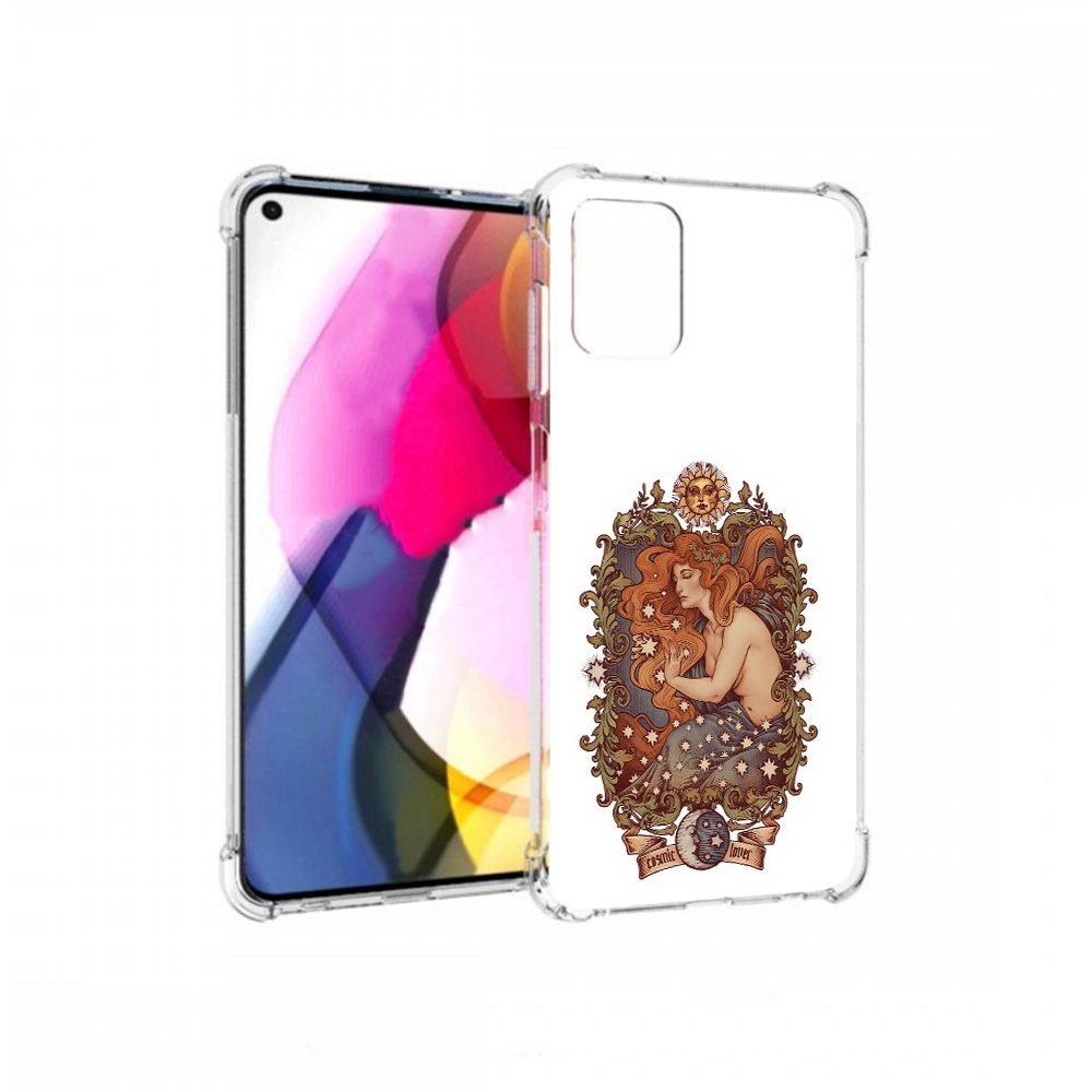 

Чехол MyPads Tocco для Motorola Moto G звездная девушка абстракция (PT227060.366.351), Прозрачный, Tocco