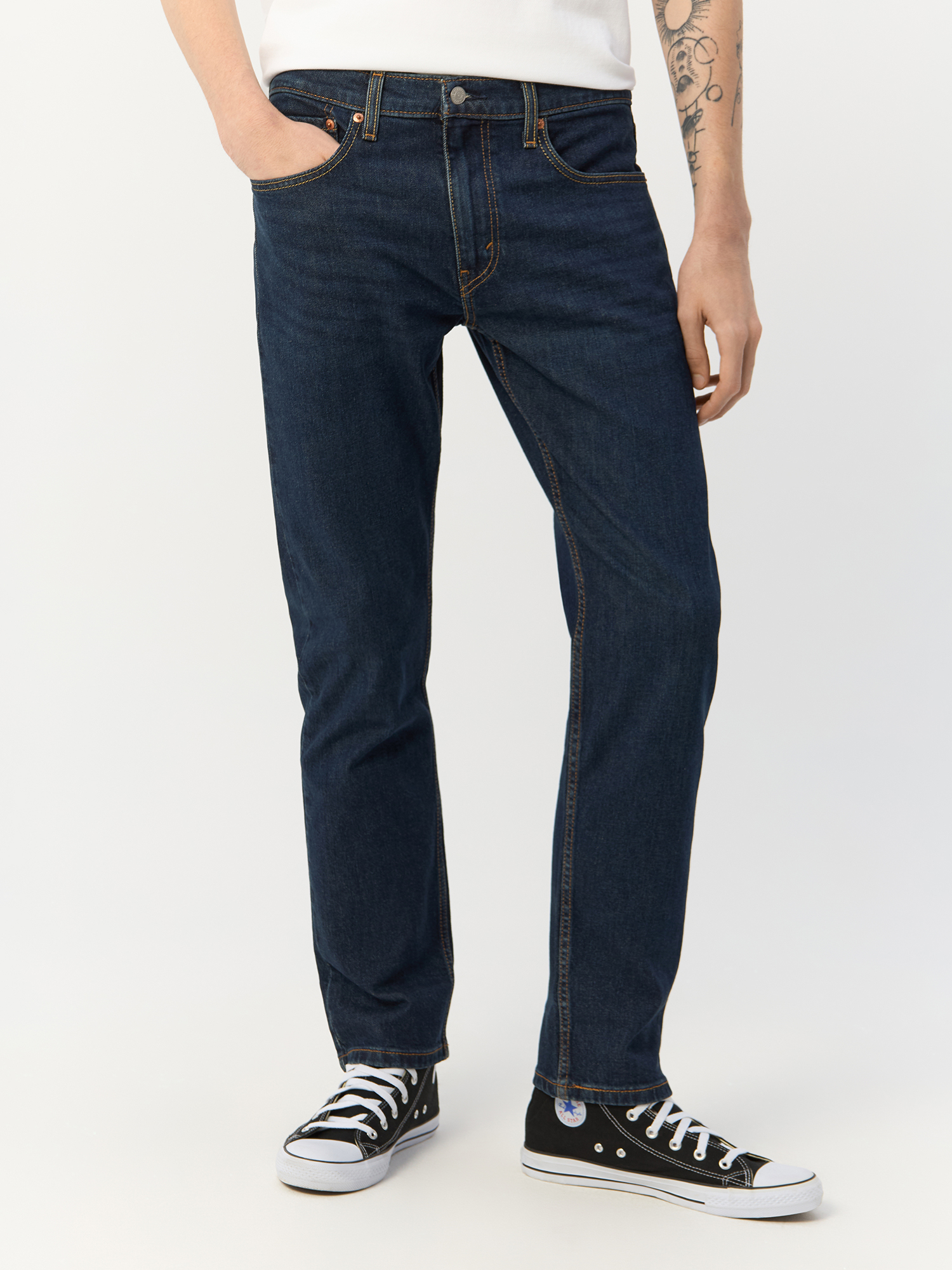 

Джинсы Levi's для мужчин, тёмно-синие, размер W32-L32, 29507-1153, Синий, 29507