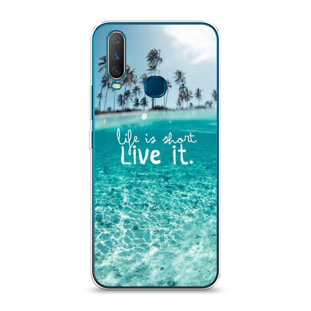 

Чехол Awog на Vivo Y12/Y17 "Live it", Разноцветный, 261850-7