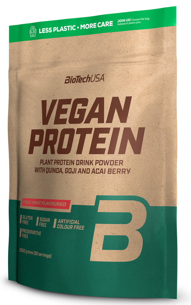 Вегетарианский протеин BioTechUSA Vegan Protein 2000 г. Лесные ягоды