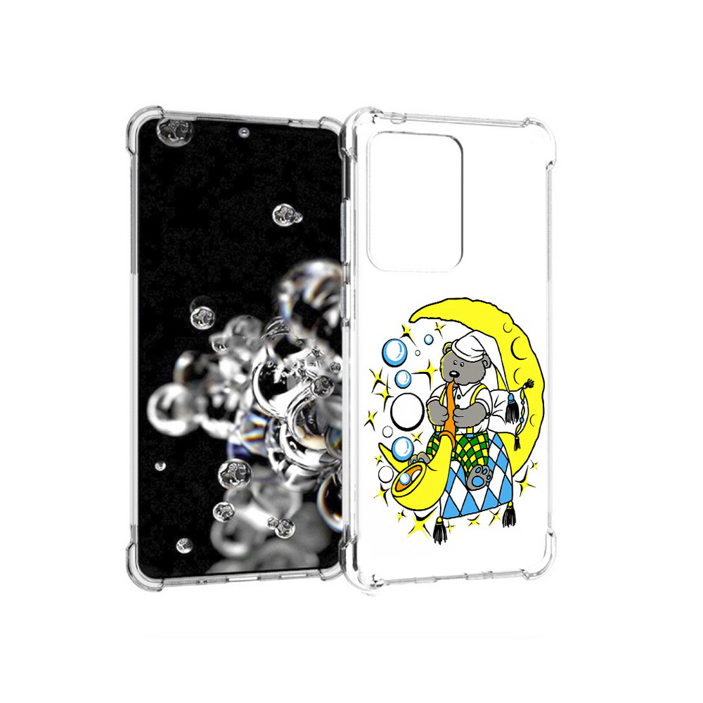 

Чехол MyPads Tocco для Samsung Galaxy S20 Ultra Сырная луна (PT144384.494.167), Прозрачный, Tocco