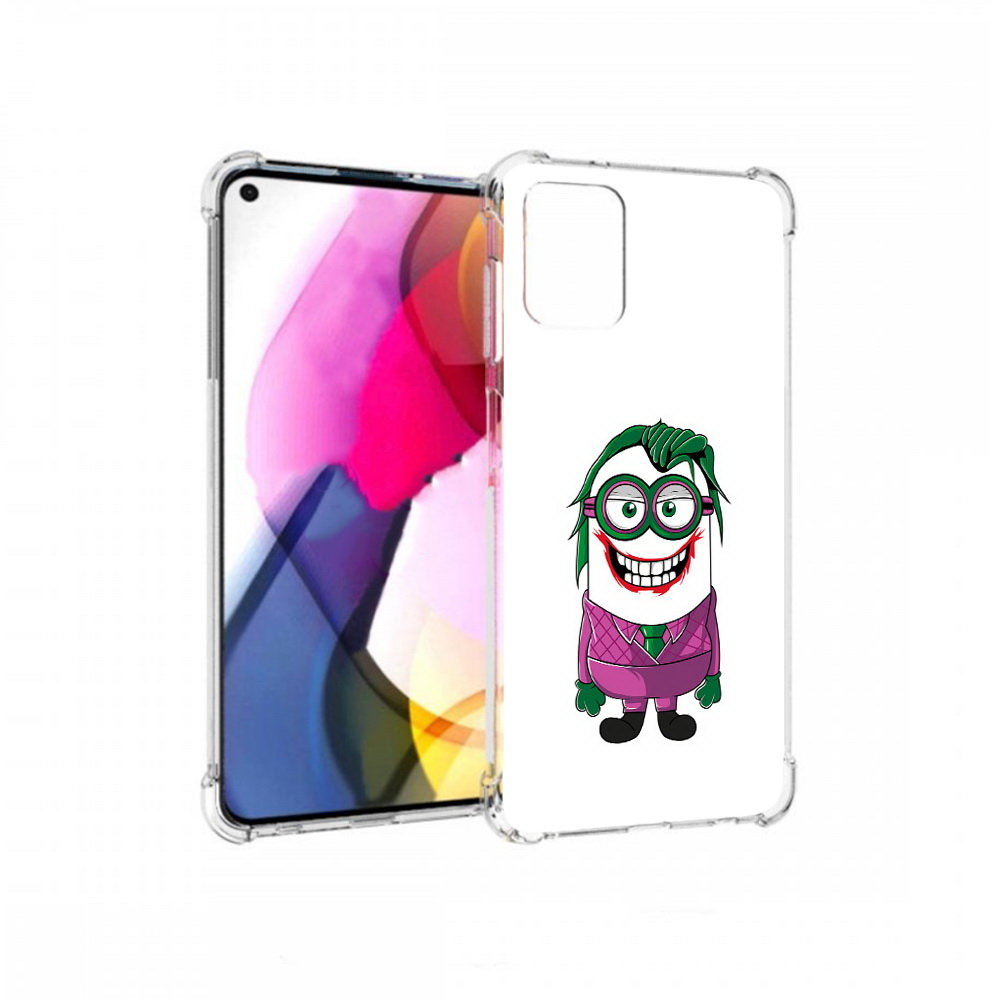 

Чехол MyPads Tocco для Motorola Moto G джокер миньон (PT227060.366.322), Прозрачный, Tocco