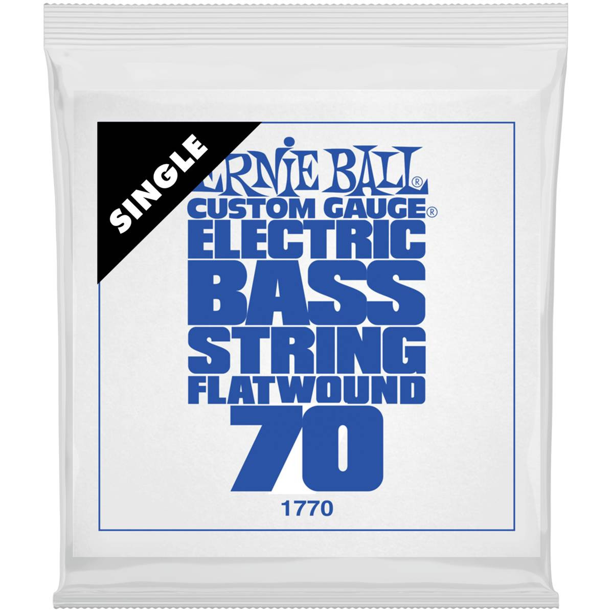 

Одиночная струна для бас-гитары ERNIE BALL 1770 FLATWOUND .070, 1770 FLATWOUND .070