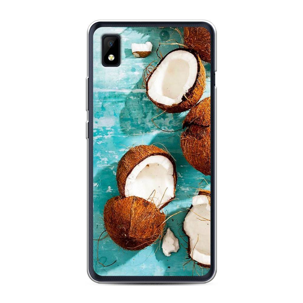 

Чехол Awog на ZTE Blade L210 / ЗТЕ Блэйд L210 "Разбитые кокосы", Разноцветный, 134150-10