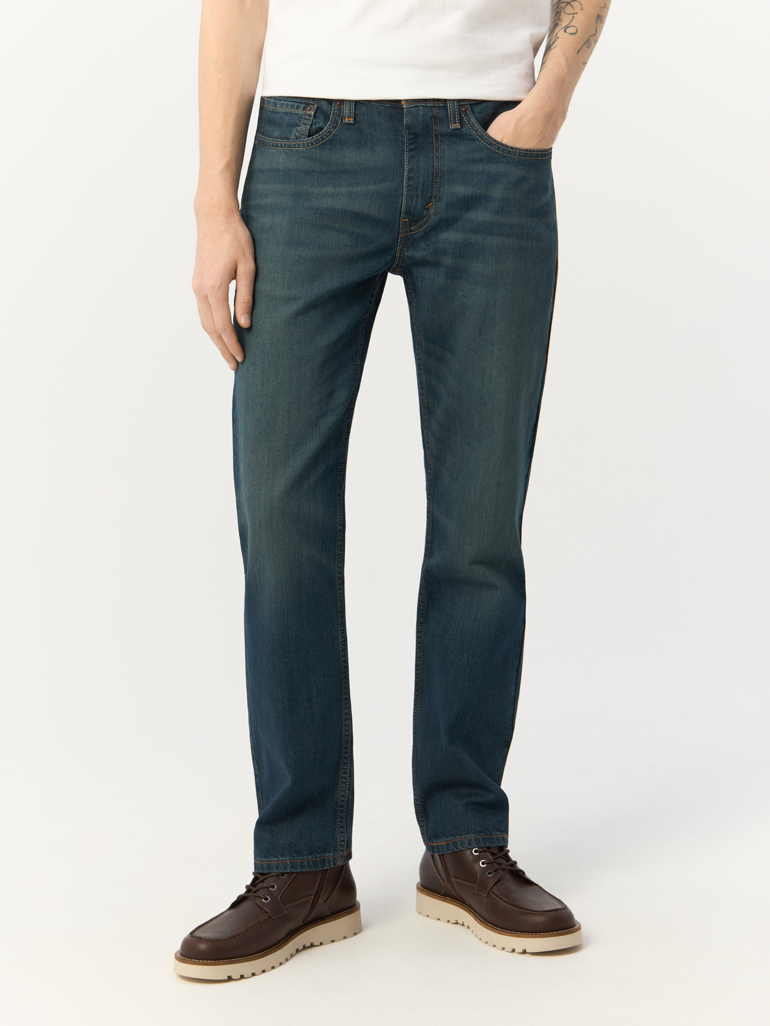 

Джинсы мужские Levi’s 00514-0403 тёмно-синие W36-L32, Синий, 00514-0403