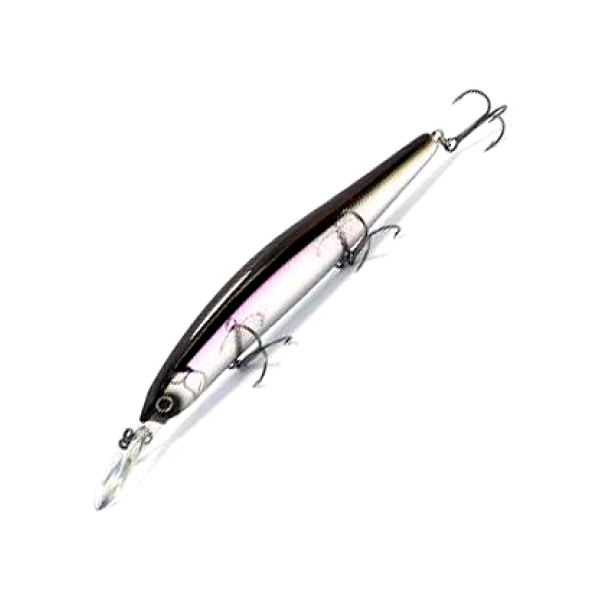 

Воблер Daiwa STEEZ MINNOW 110SP-MR # Wakasagi, Черный;серебристый, STEEZ MINNOW