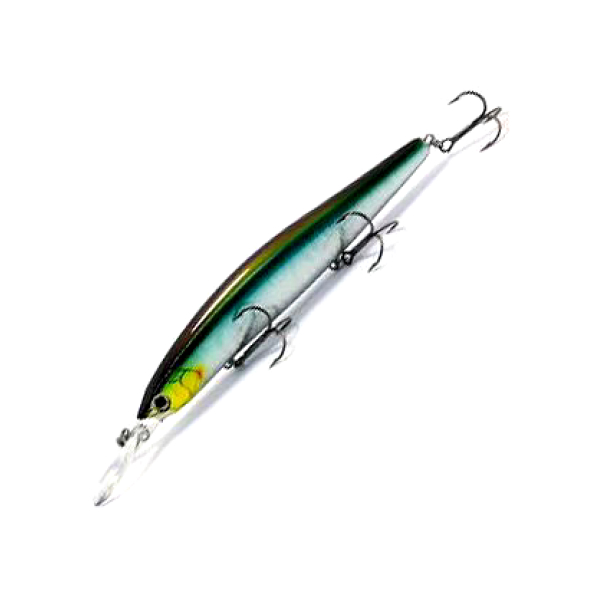 

Воблер Daiwa STEEZ MINNOW 110SP-MR # Special Shiner, Зеленый;белый;желтый, STEEZ MINNOW