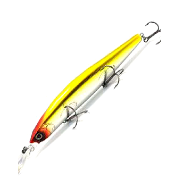 

Воблер Daiwa STEEZ MINNOW 110SP-MR # Crown, Желтый;белый;красный;черный, STEEZ MINNOW