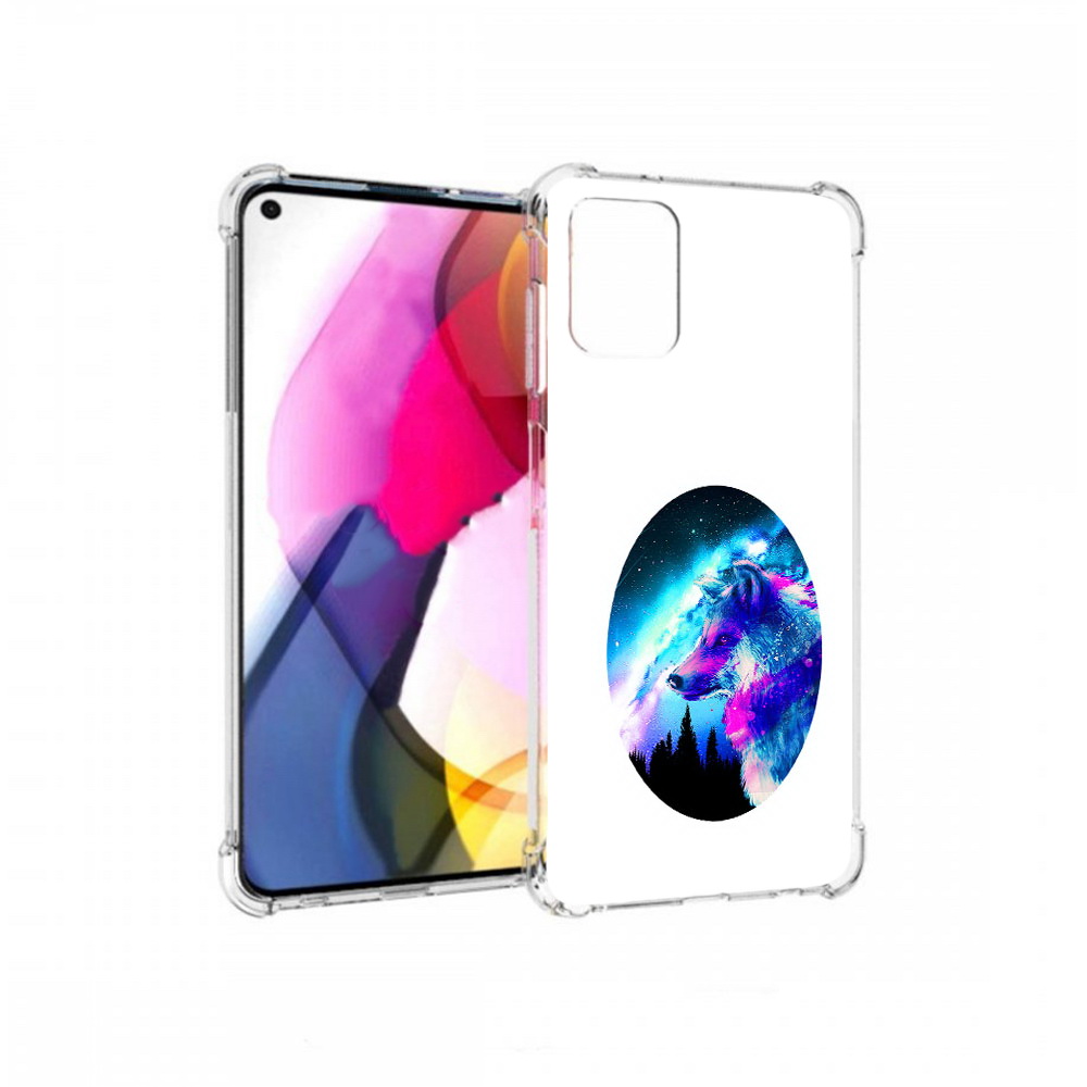 

Чехол MyPads Tocco для Motorola Moto G голубой волк (PT227060.366.293), Прозрачный, Tocco