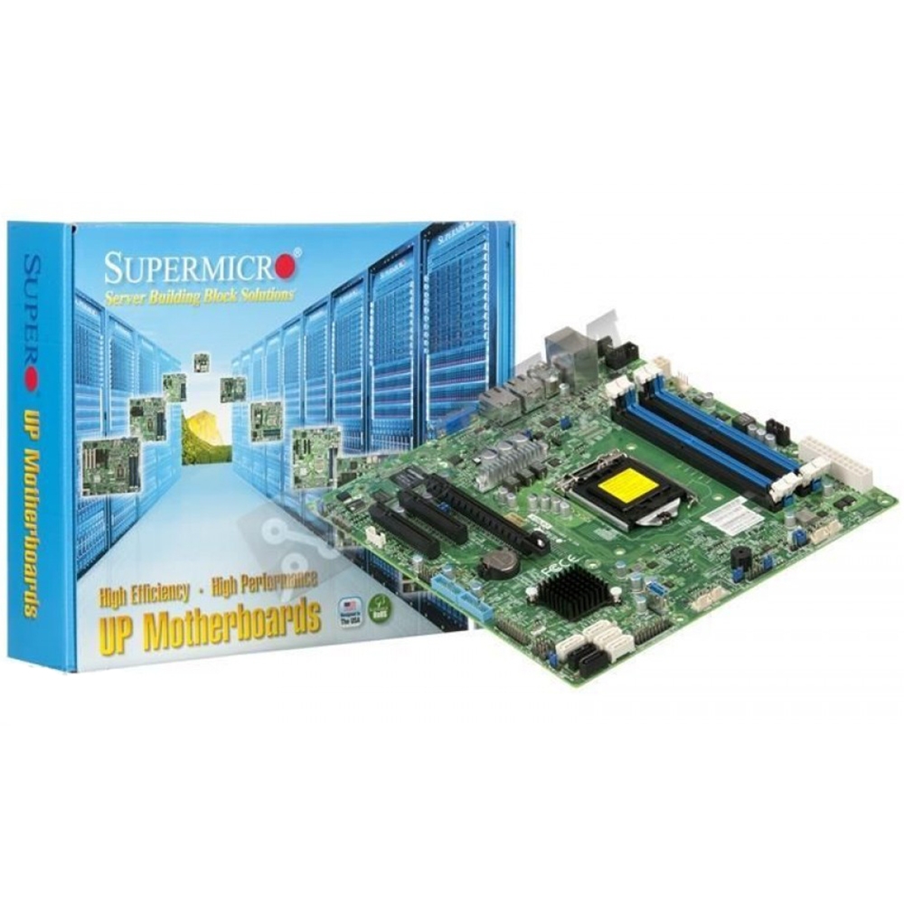 

Материнская плата Supermicro X10SLM-F (MBD-X10SLM-F-B), X10SLM-F