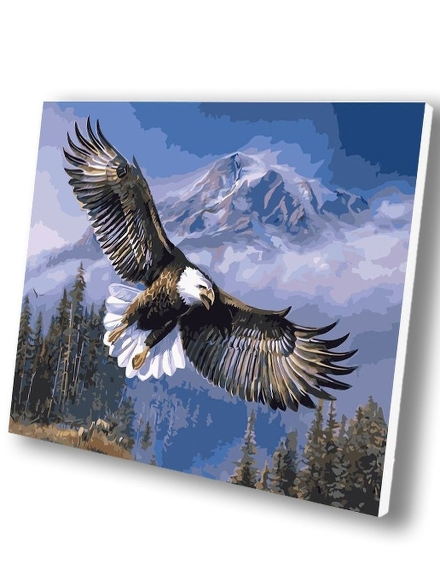 Алмазная мозаика Картина стразами Орёл, 40х50 см