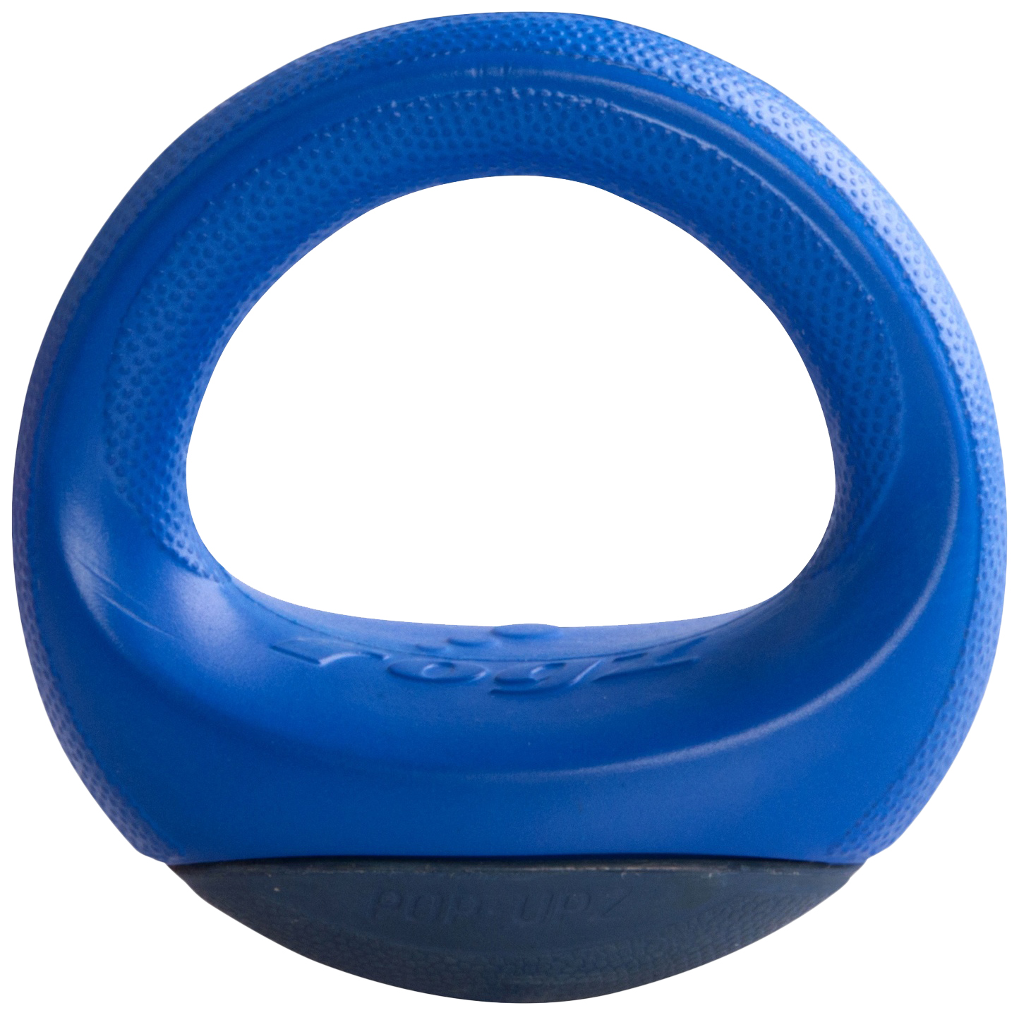 фото Игрушка для собак rogz кольцо-неваляшка, синий s