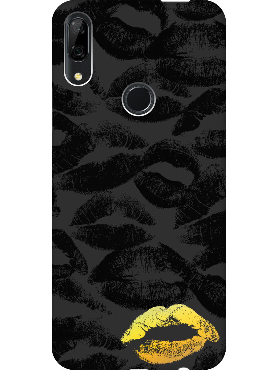 

Чехол на Honor 9X / 9X Premium / Huawei P Smart Z / Y9 Prime (2019) с принтом 830987, Черный;золотистый, 721096591
