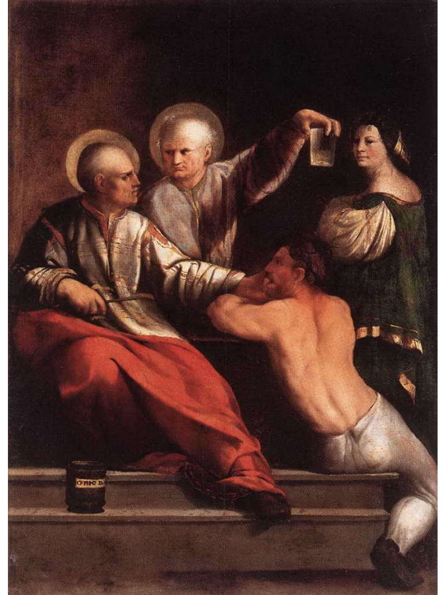 

Постер DRABS A3 Джованни Баттиста Лутери Досси St Cosmas and St Damian