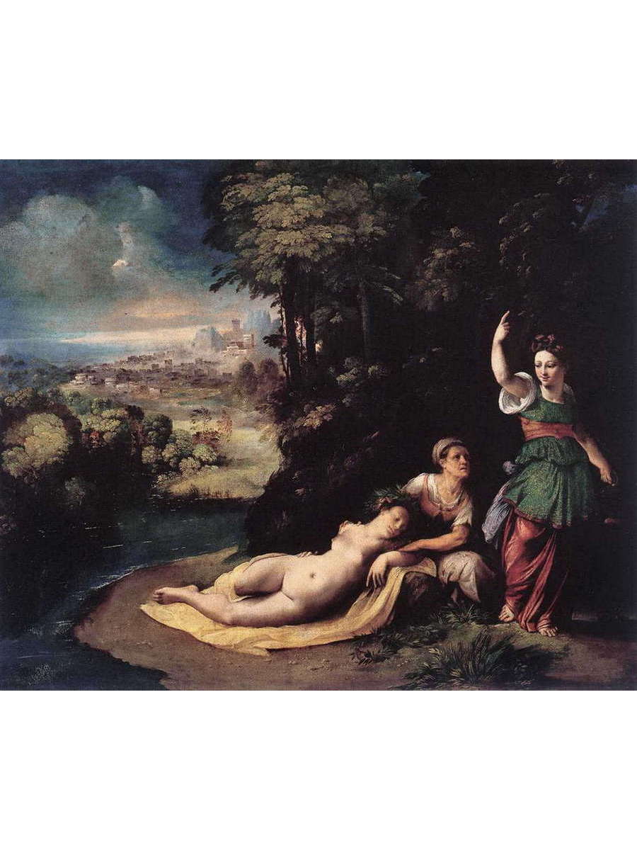 

Постер DRABS A3 Джованни Баттиста Лутери Досси Diana and Calisto
