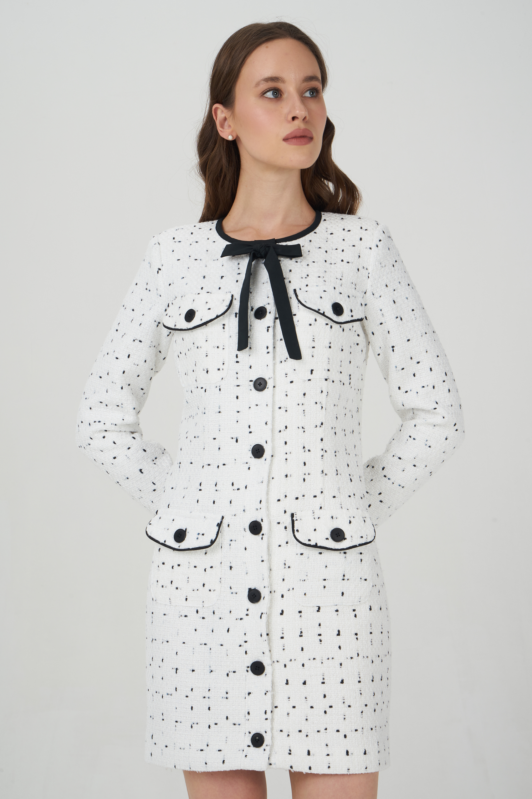 

Платье женское Ennergiia AW23-TW05 белое 48 RU, AW23-TW05