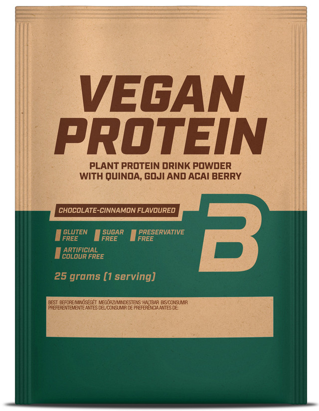 фото Вегетарианский протеин biotechusa vegan protein 25 г. шоколад-корица