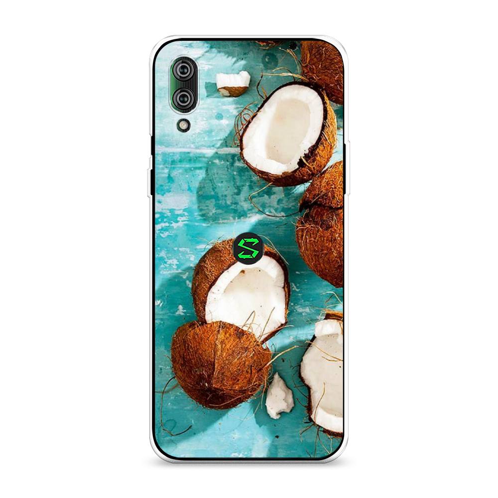 

Чехол Awog на Xiaomi Black Shark 2/2 Pro "Разбитые кокосы", Разноцветный, 36450-10