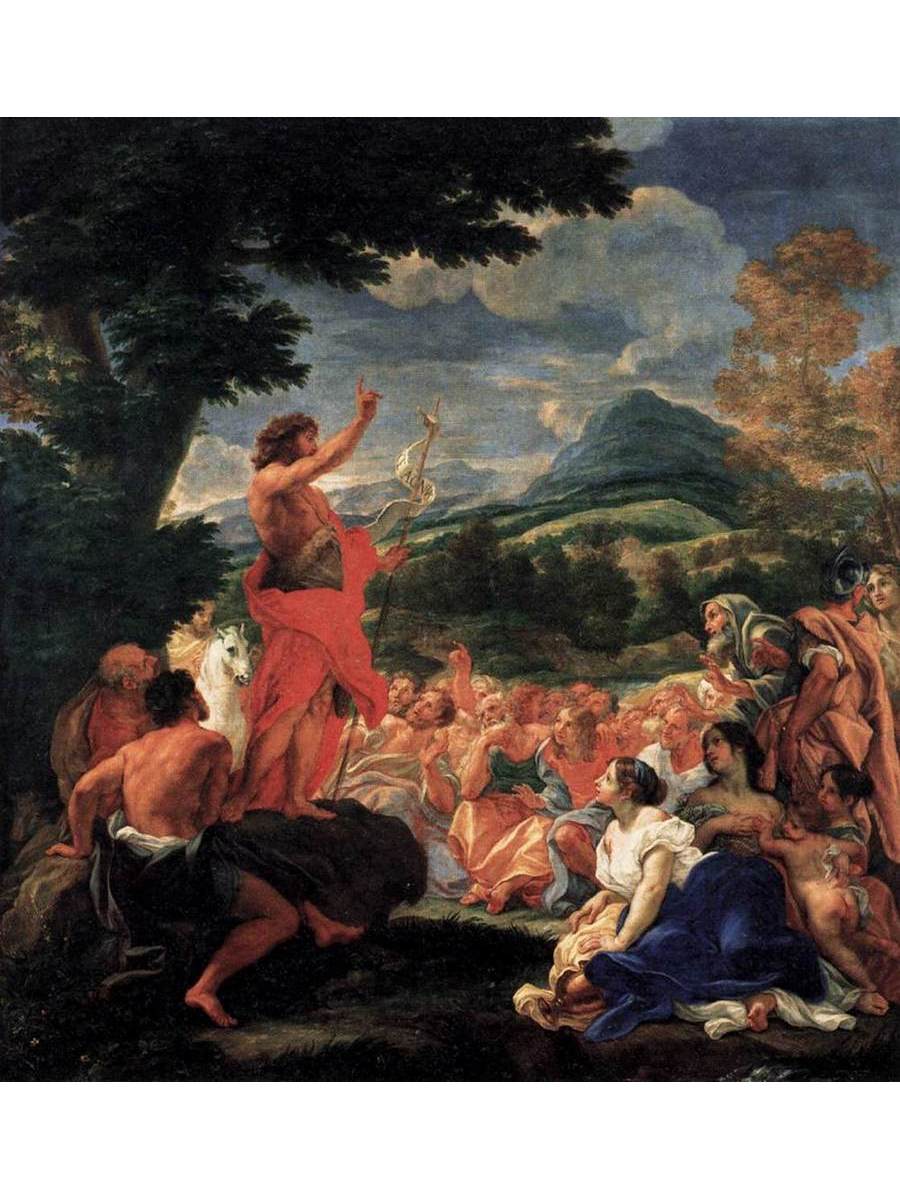 

Постер DRABS A3 Джованни Батиста Гаулли Проповедь св. Иоанна Крестителя