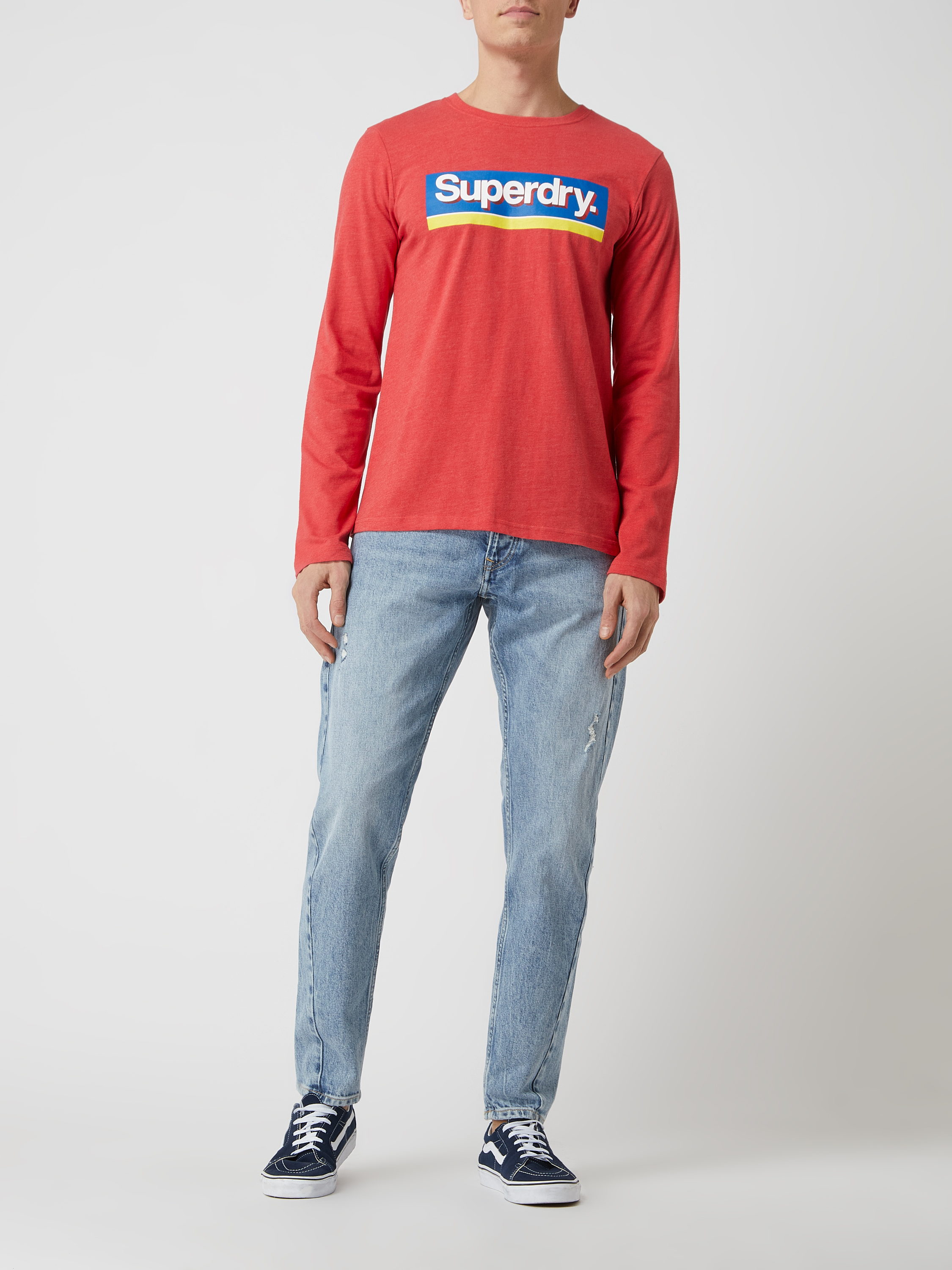 

Лонгслив мужской Superdry 1565757 красный M доставка из-за рубежа, 1565757