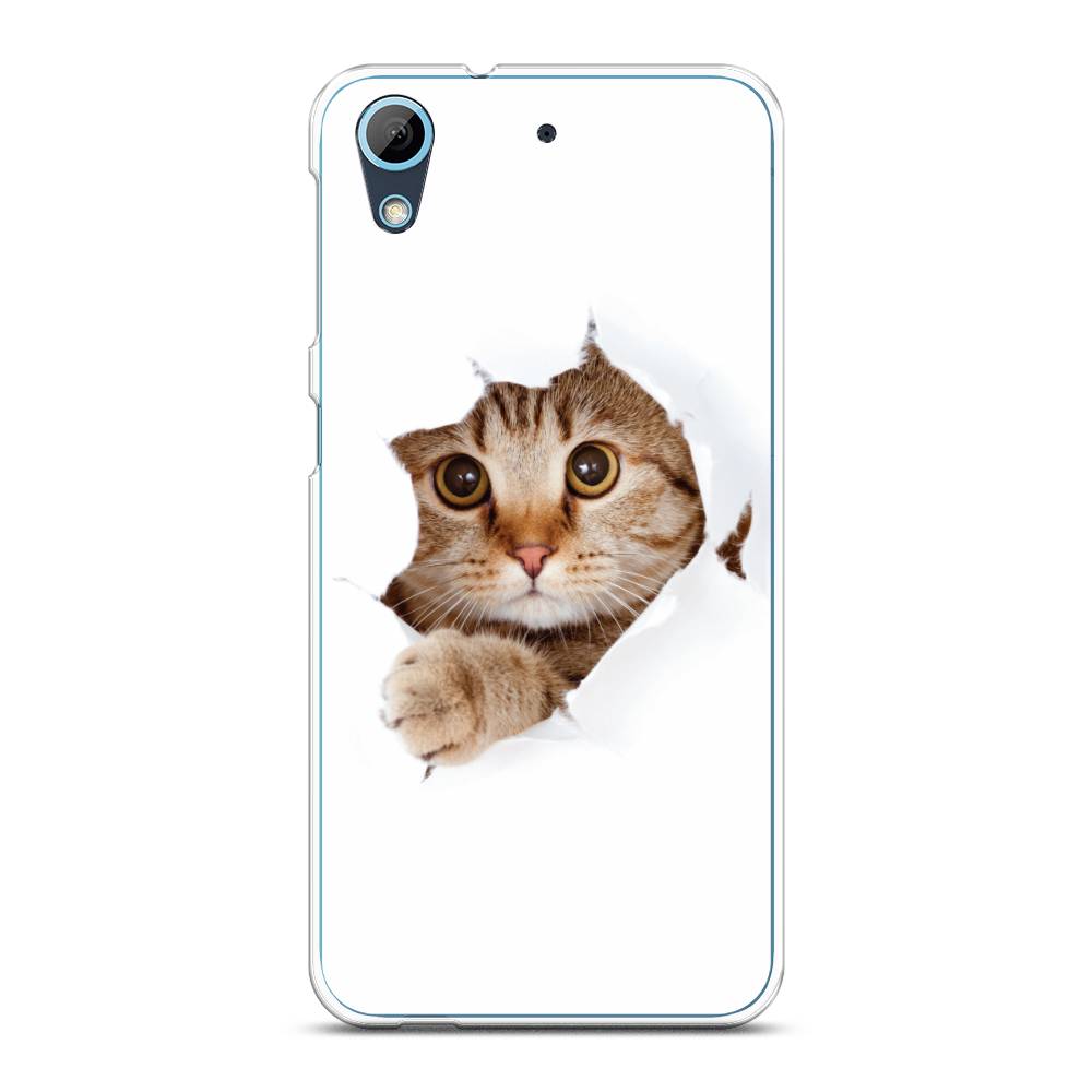

Чехол на HTC Desire 626 "Кот и бумага", Белый;коричневый, 101650-1