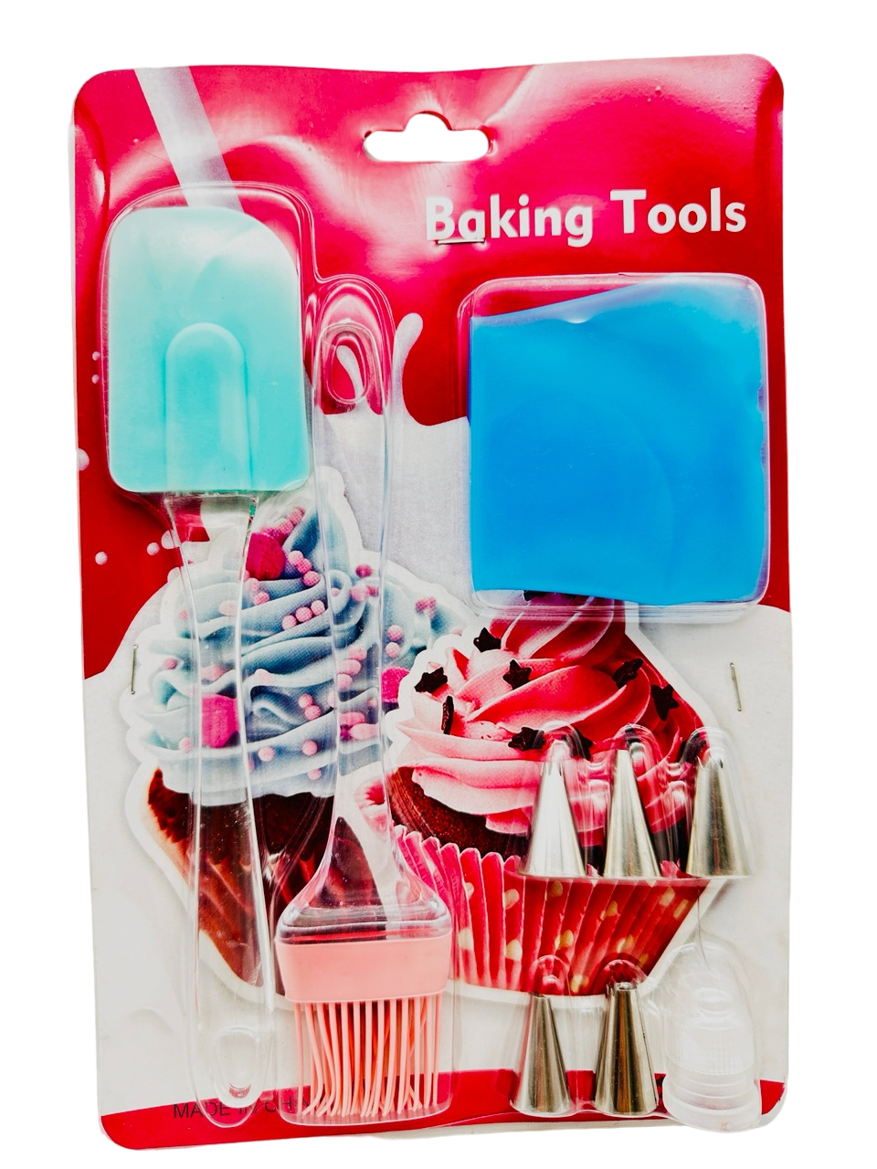 

Кондитерский набор Baking Tools для приготовления и украшения тортов 9 предметов, Разноцветный, Tools 9