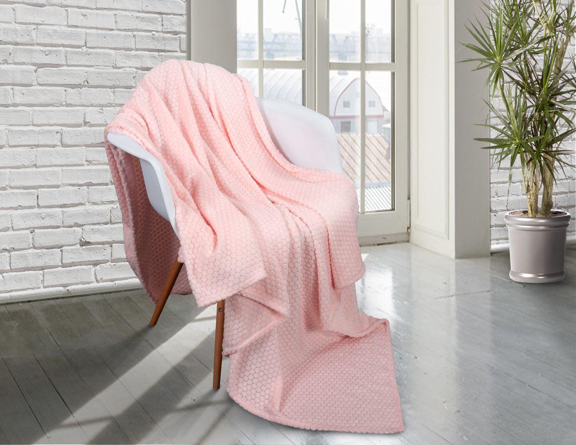 

Плед Guten Morgen, Велсофт, Жаккардовый, Роза; все размеры, 29818573