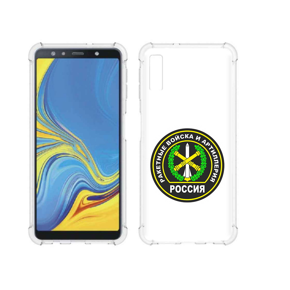 

Чехол MyPads Tocco для Samsung Galaxy A7 (2018) артиллерия (PT95255.558.225), Прозрачный, Tocco