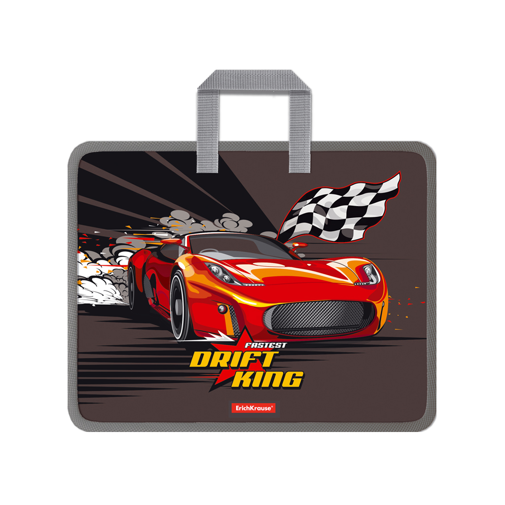 

Папка пластиковая для творчества ErichKrause Drift King, A4+, Разноцветный