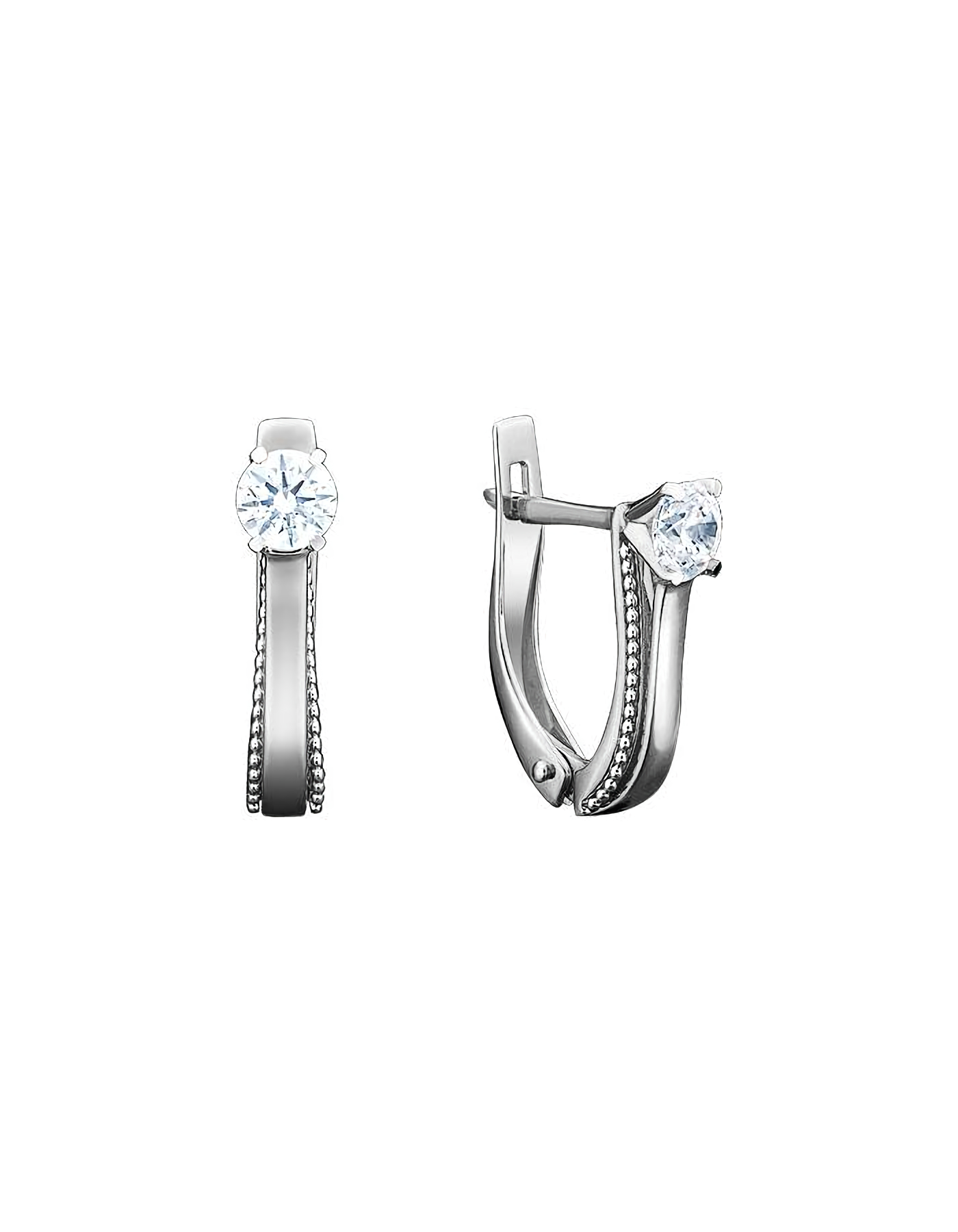 

Серьги из золота TEO MAORI 902-3983-00-501-1120-38, фианит, 902-3983-00-501-1120-38