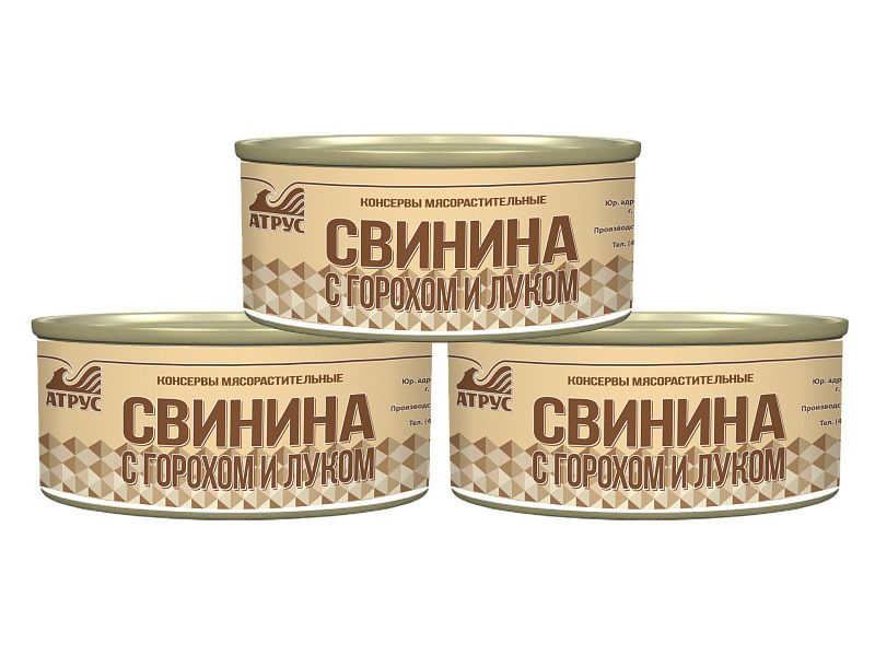 Свинина тушеная 325 г