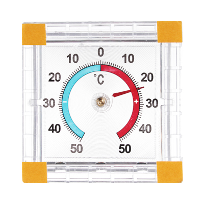 фото Термометр оконный биметаллический (-50 +50) картон. блистер, тбб nobrand