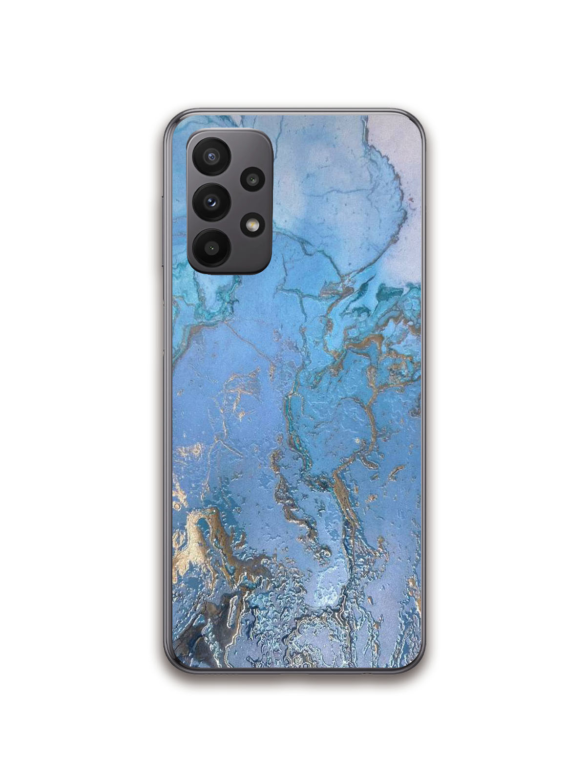 

Гидрогелевая пленка LuxCase на Samsung Galaxy A73 5G, Голубой Мрамор, GF10168, GF10168