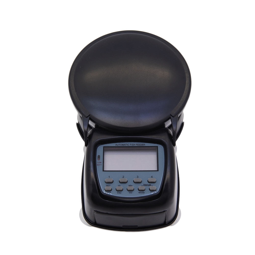 

Автокормушка для рыбок Fish Feeder SF-03, черная, пластик, 215 мл, Черный