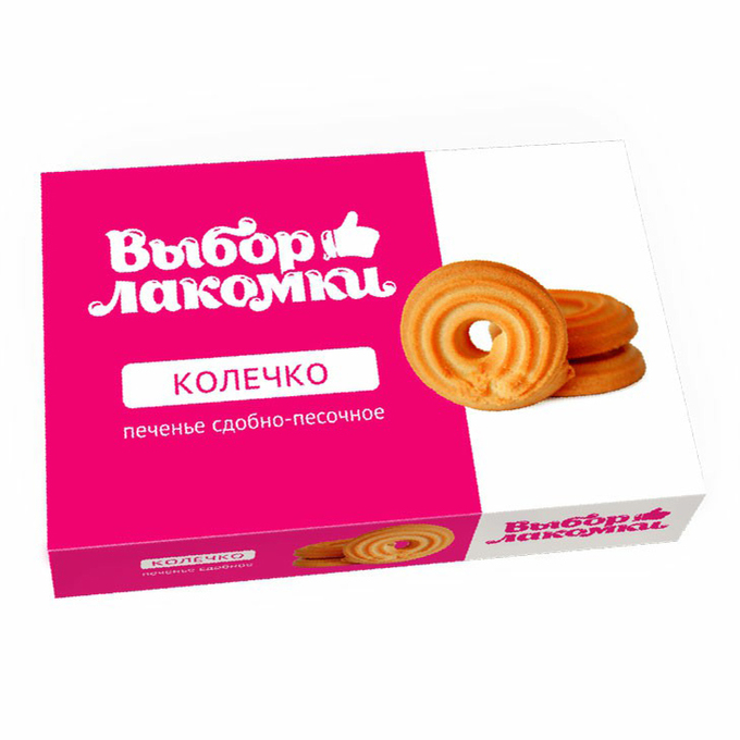 

Печенье Выбор Лакомки Колечко сдобное
