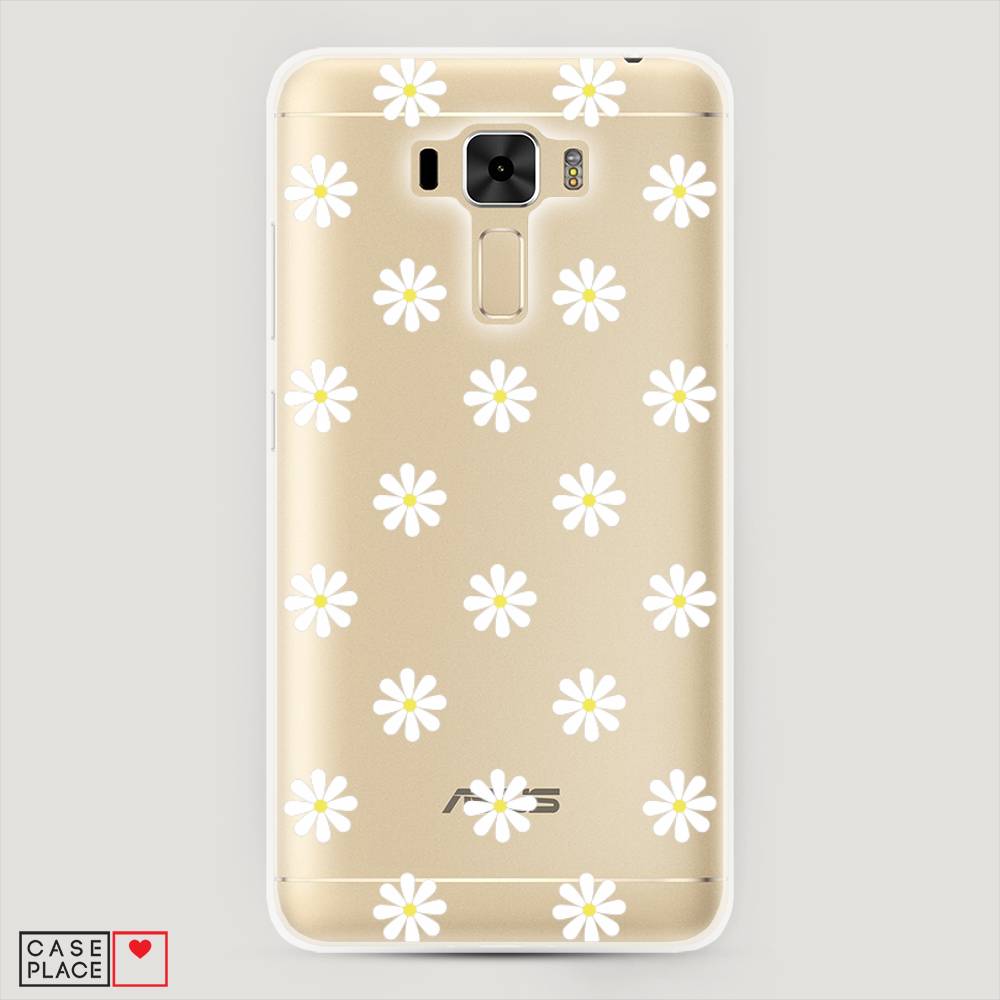 фото Чехол awog "маленькие ромашки" для asus zenfone 3 laser zc551kl