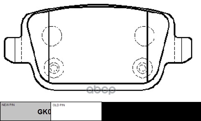 

Колодки Тормозные Ford Mondeo 07-, S-Max 06-, Kuga 08- Задние Ctr CTR арт. CKF71