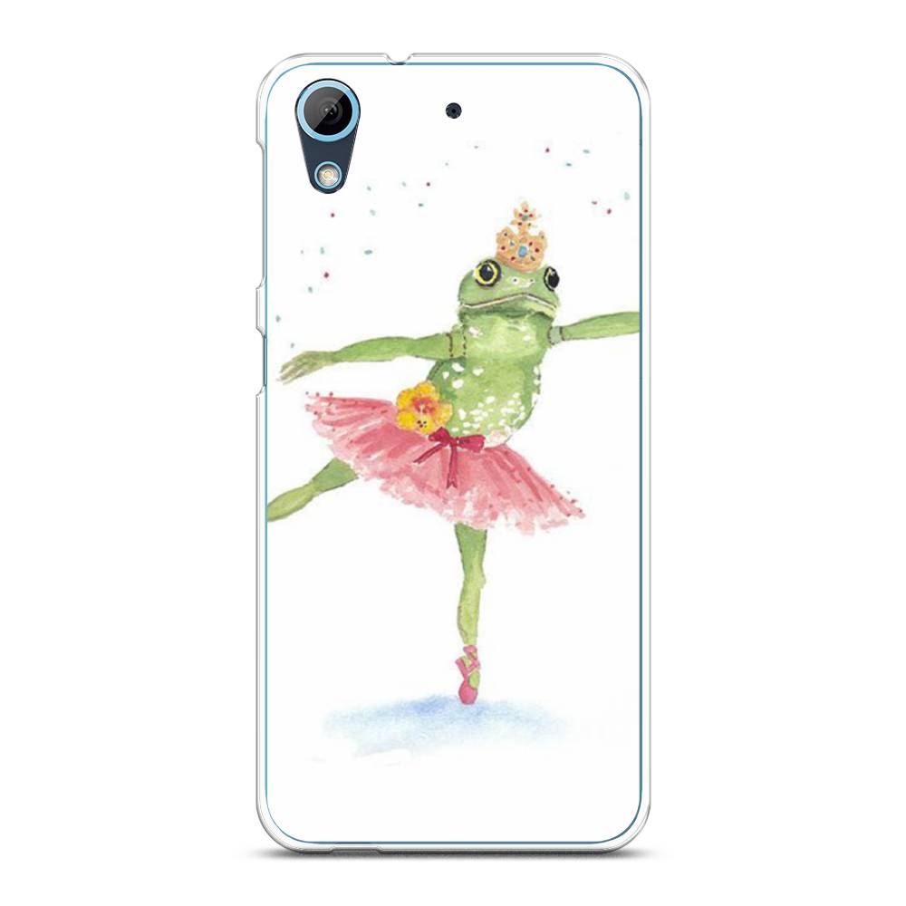 

Чехол на HTC Desire 626 "Лягушка-балерина", Зеленый, 101650-4