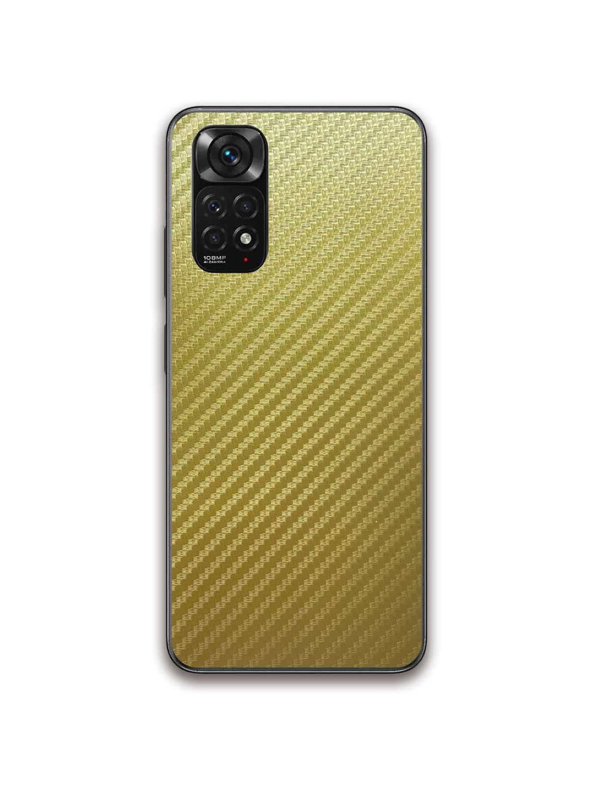 

Гидрогелевая пленка LuxCase Xiaomi Redmi Note 11S, Золотистый Карбон, GF10152, GF10152