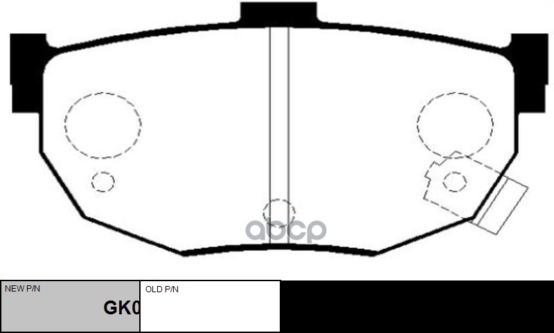 

Колодки Задние Ctr Ckkh-21 CTR арт. GK0475