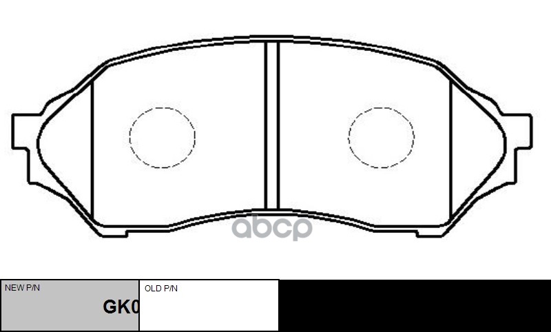 

Колодки Тормозные Мазда/ Mazda 323 1.4-1.5 98-04 Передние CTR арт. GK0647