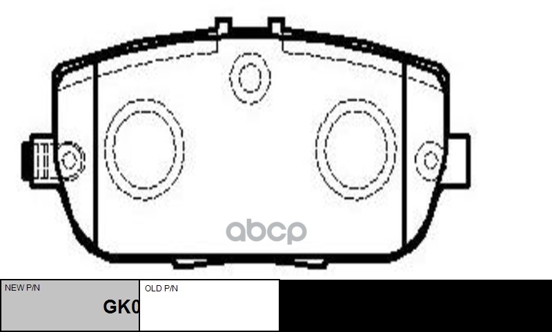 

Колодки Тормозные Дисковые (Нов Арт Gk0692) Ckmz-46 CTR арт. CKMZ-46
