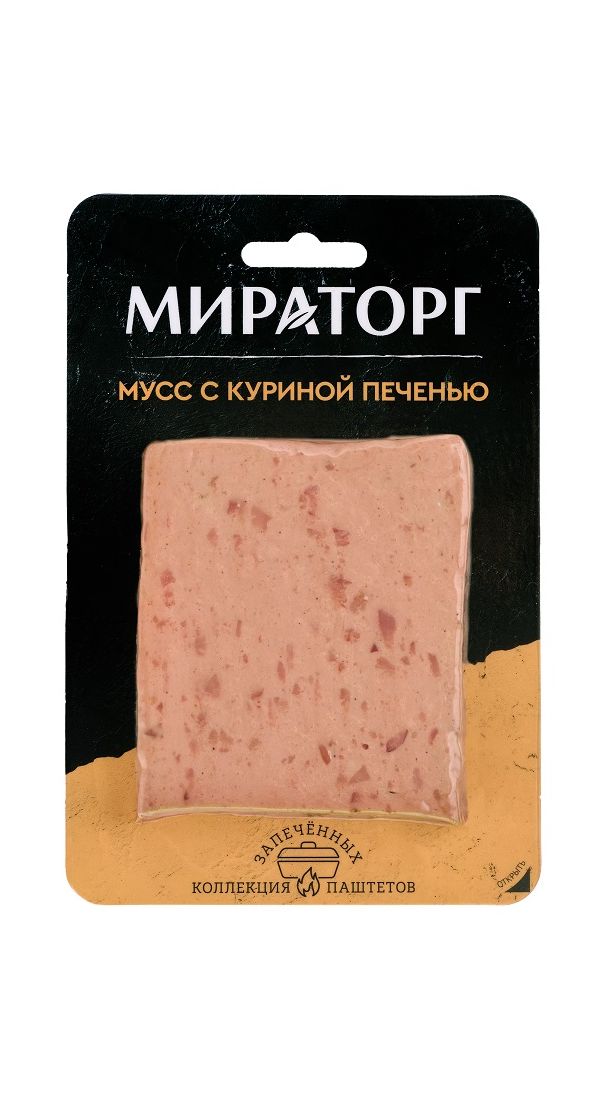 

Мусс из куриной печени Мираторг 120 г