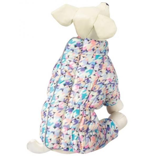 

Комбинезон зимний для собак Triol Радуга, размер XXL, 45 см, Разноцветный