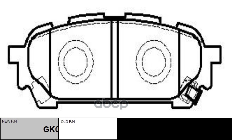 

Колодки Тормозные Дисковые Зад Cksu-5 Nsii0012806784 CTR CKSU5 / Gk0992