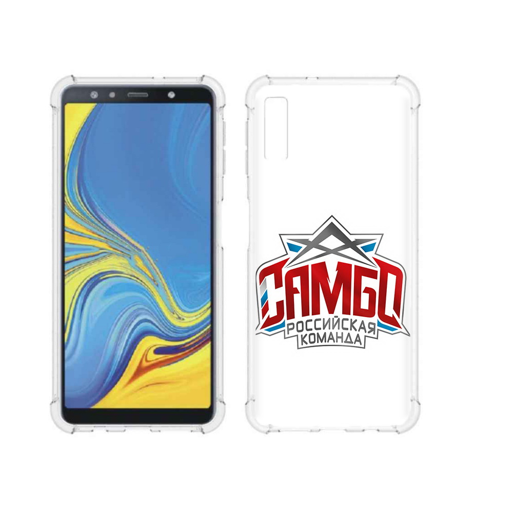 

Чехол MyPads Tocco для Samsung Galaxy A7 (2018) Самбо (PT95255.558.154), Прозрачный, Tocco