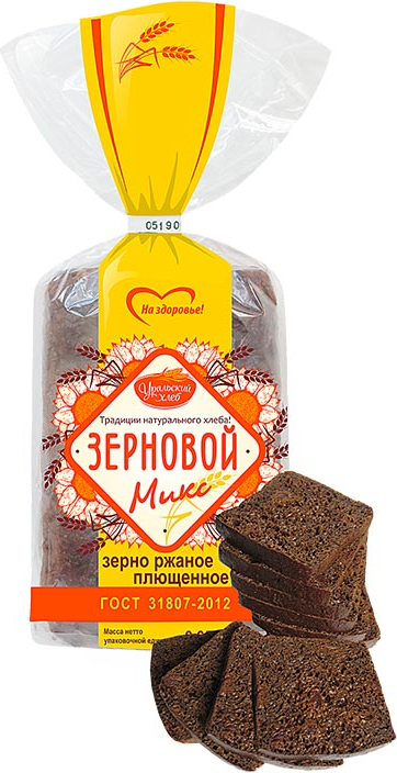 

Хлеб Уральский Хлеб Ржаное чудо ржано-пшеничный в нарезке 350 г
