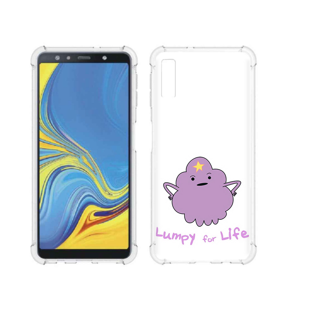 

Чехол MyPads Tocco для Samsung Galaxy A7 (2018) Принцесса пупырчатого королевства, Прозрачный, Tocco