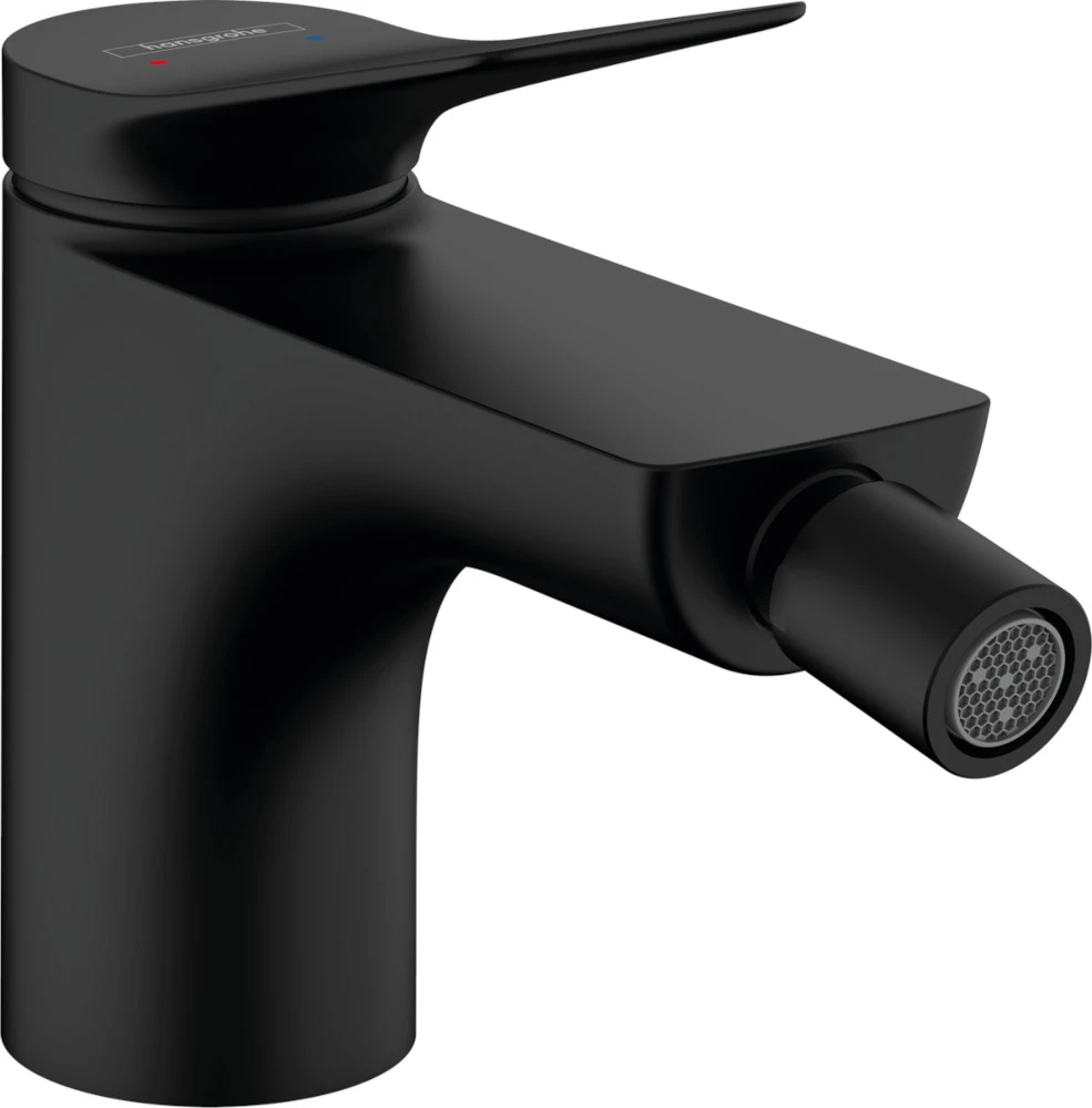 фото Смеситель для биде hansgrohe vivenis 75200670 черный матовый