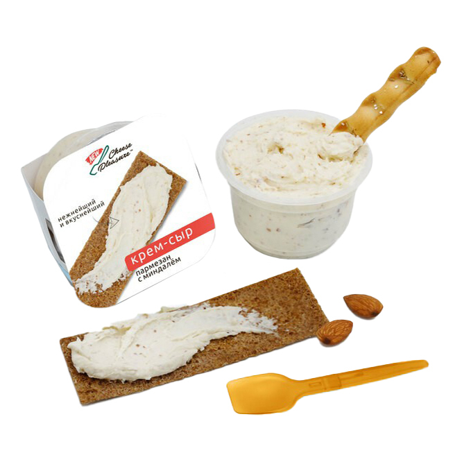 

Сыр мягкий SayCheese с пармезаном и миндалем 100 г
